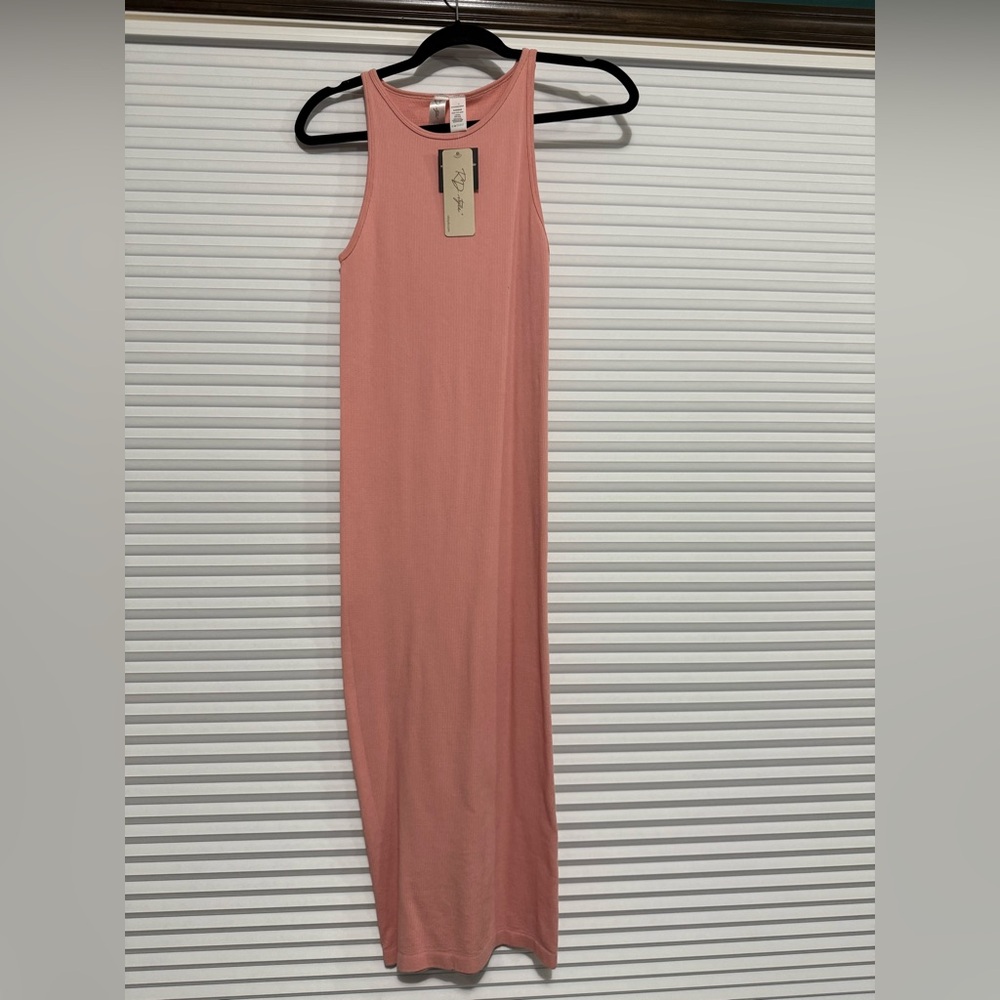 Sleeveless Pink Maxi Dress XS/S
